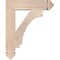 Ekena Millwork Imperial Arts & Crafts Smooth Bracket, Douglas Fir, 3 1/2"W x 18"D x 22"H BKT04X18X22IMP03SDF - alternate 3